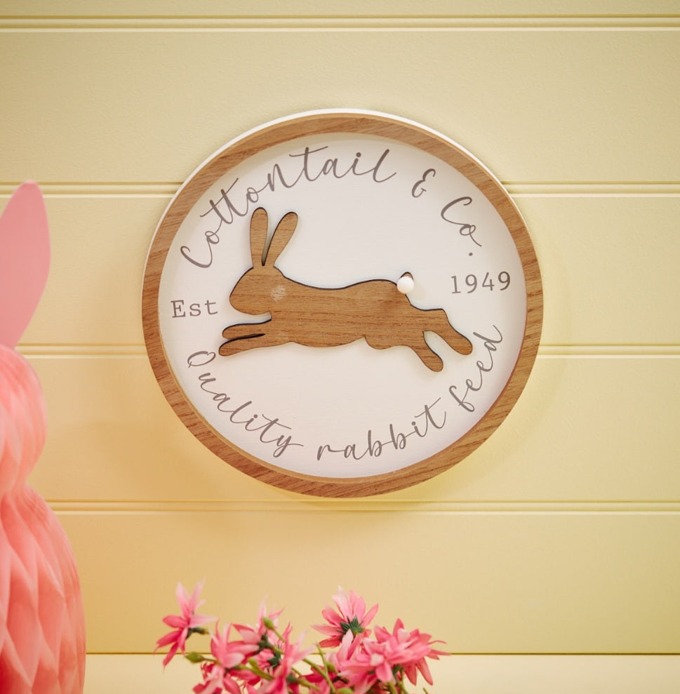 Cottontail Plaque