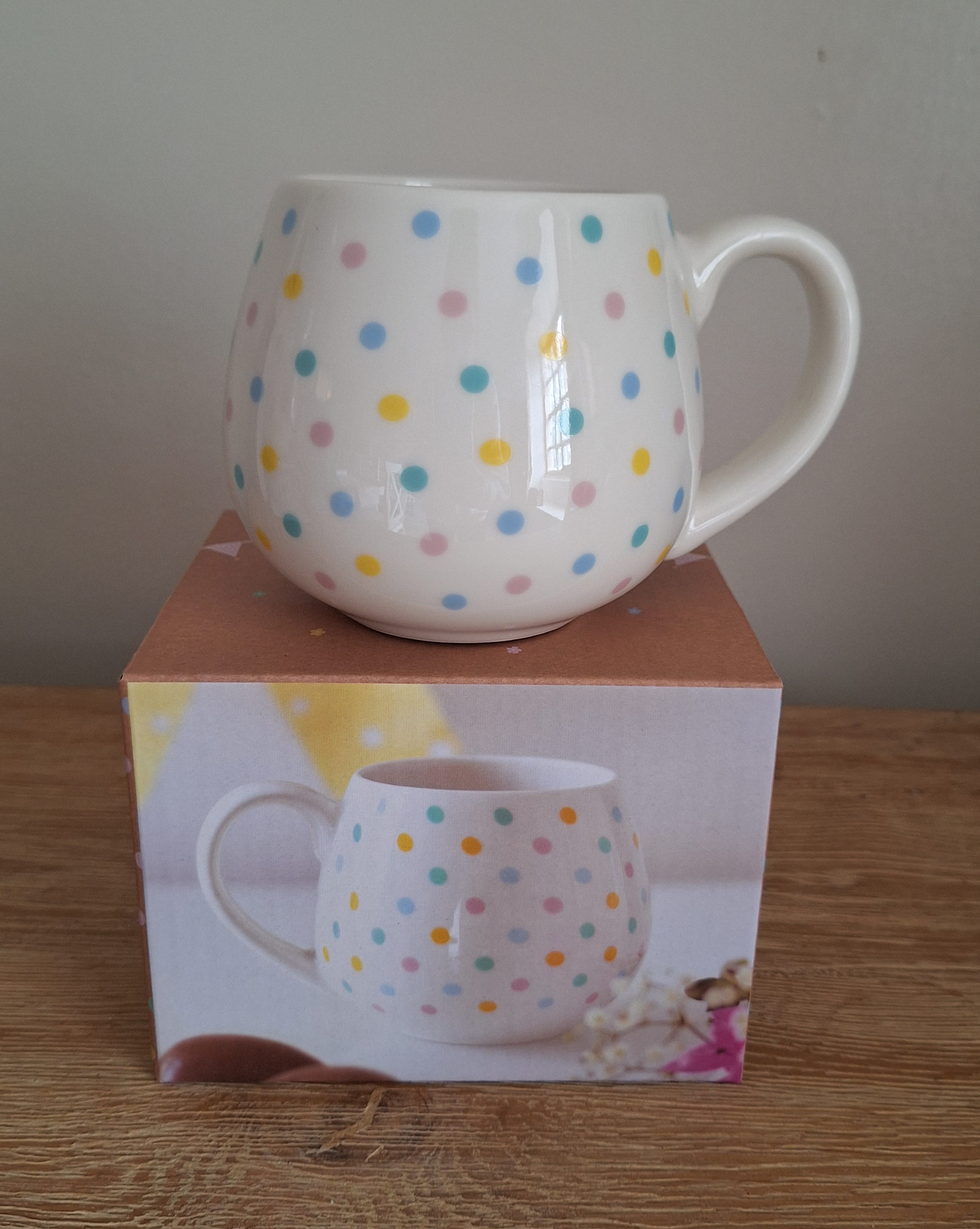 Pastel Spotty Mug