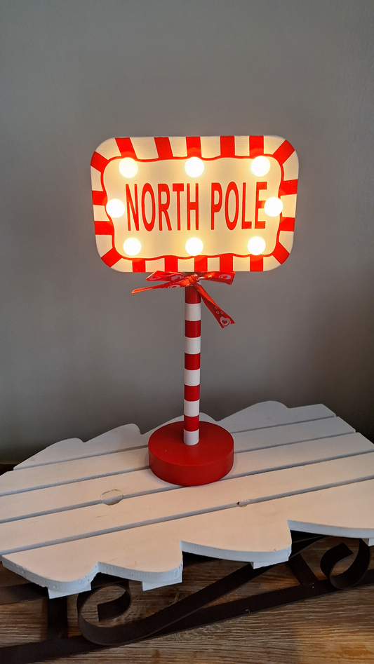 North Pole Sign