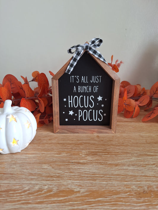 Hocus Pocus Plaque