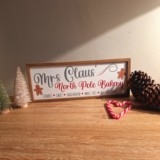 Mrs Claus Sign