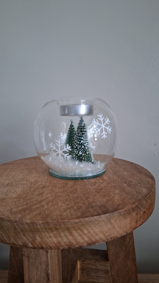 Glass Tealight Holder