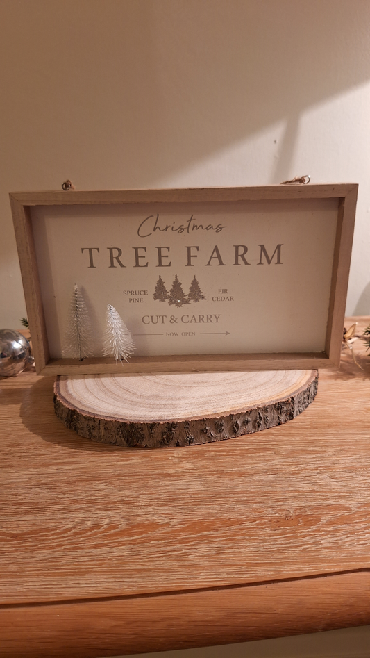 Christmas Tree Farm Plaque