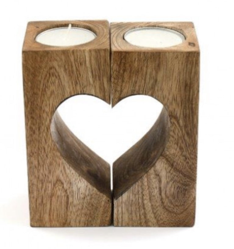 Wooden Tea Light Holder