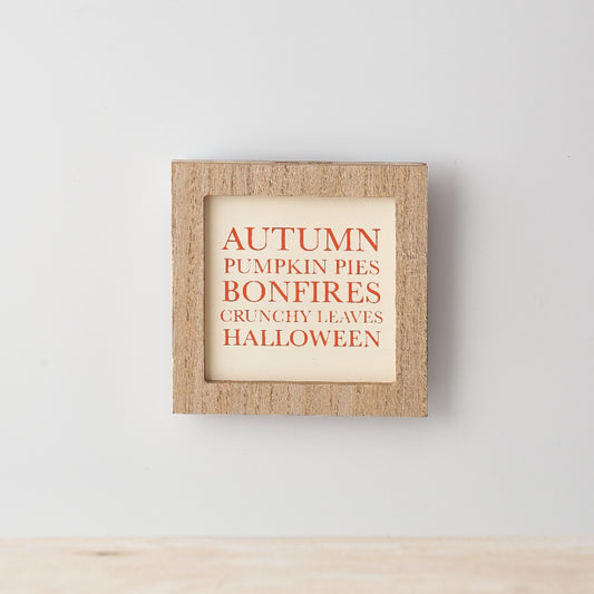 Autumn Plaque