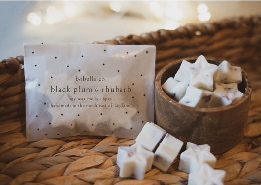 Black Plum and Rhubarb Soya Wax Melts