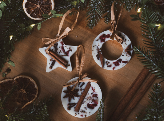 Cranberry, Orange and Cinnamon Scented Christmas Tree Decoration