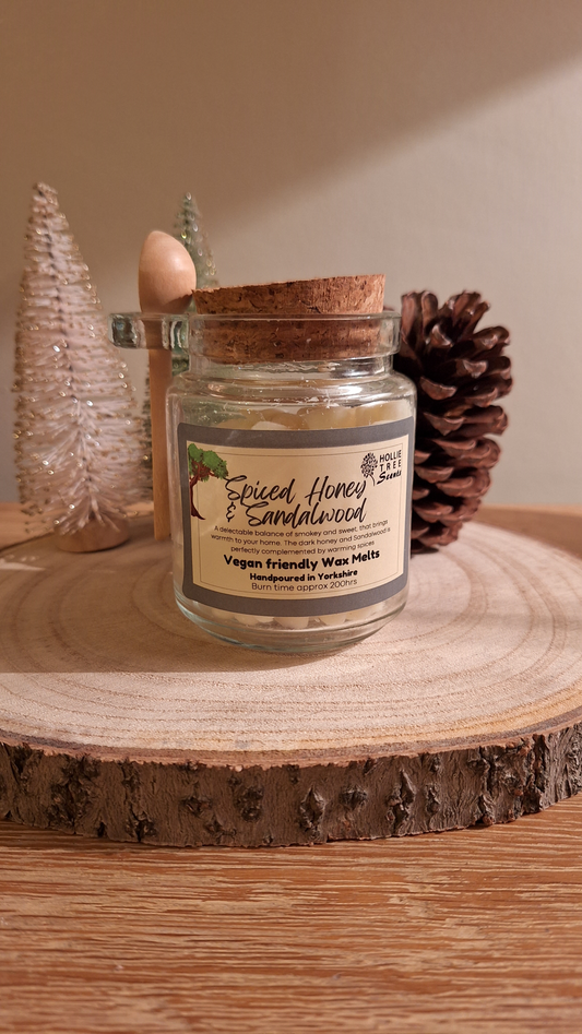 Spiced Honey and Sandalwood wax Jar