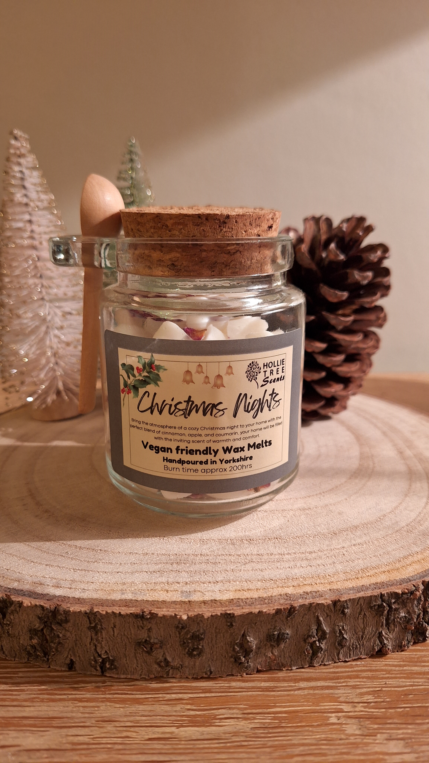 Christmas Nights wax Jars