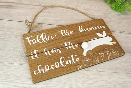 Easter Bunny Plaque