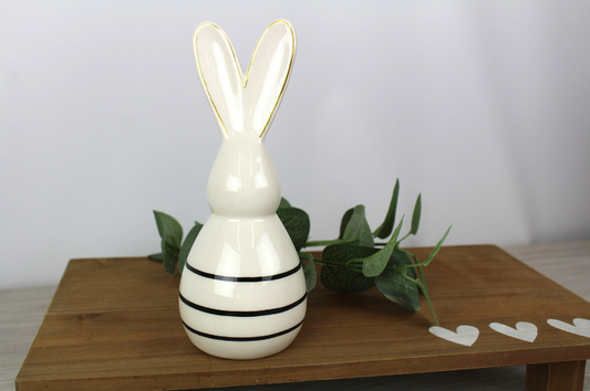 White Ceramic Bunny